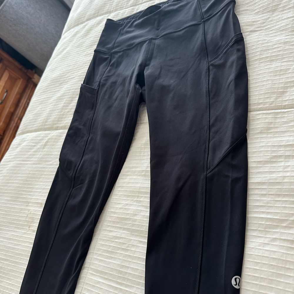 Lululemon full length leggings with pockets